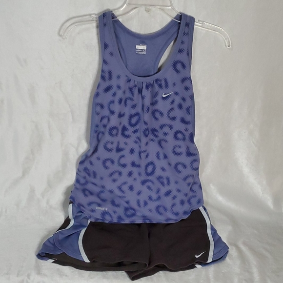 nike tank top and shorts set